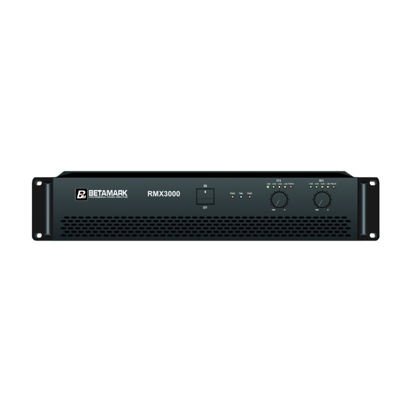 RMX 3000 (1300w + 1300w @ 2 Ohms )